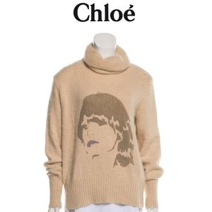 Chloe medium weight turtleneck sweater